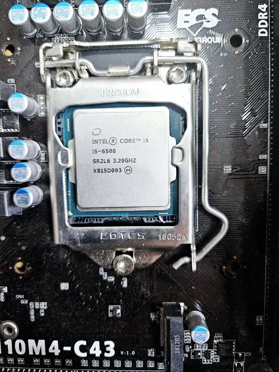 i5-6500 cpu+메인보드 *ram